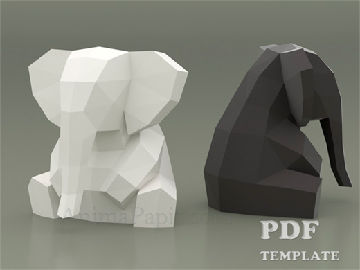 model-papercraft-low-poly
